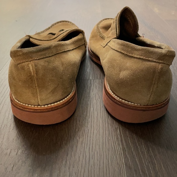 J.Crew Suede Penny Loafers Tan size 10 - Picture 3 of 3